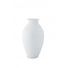 Vase streamlined 32cm, white