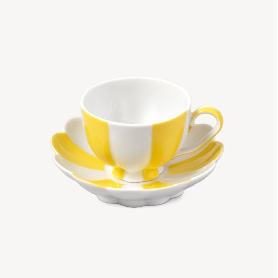 Espresso cup Melon 0,05l, Yellow and White